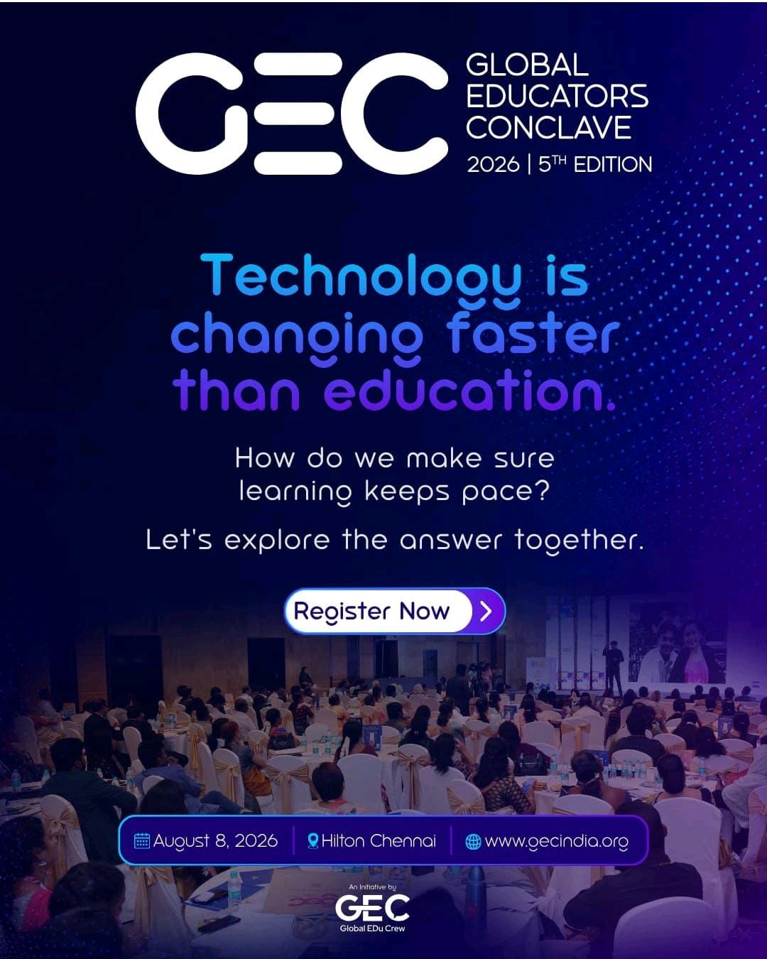 GEC 2026 Unstoppable promotional poster