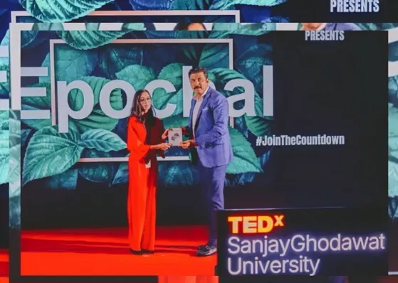 Certificate handover, TEDx SGU