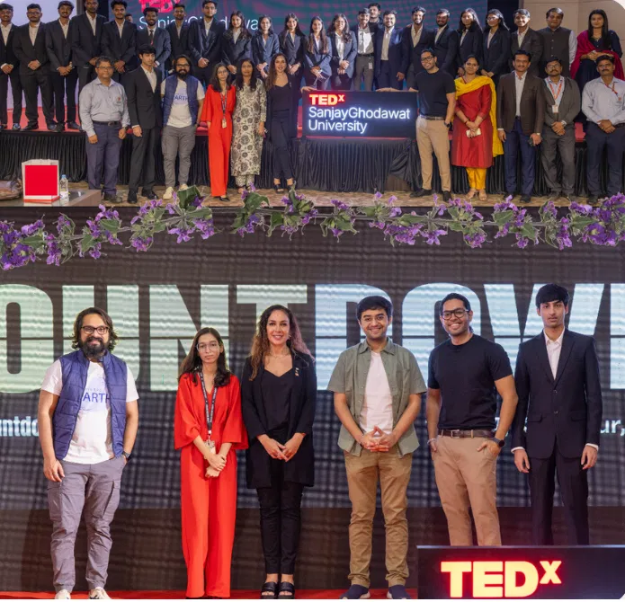 Full team and organizers group photo, TEDx SGU